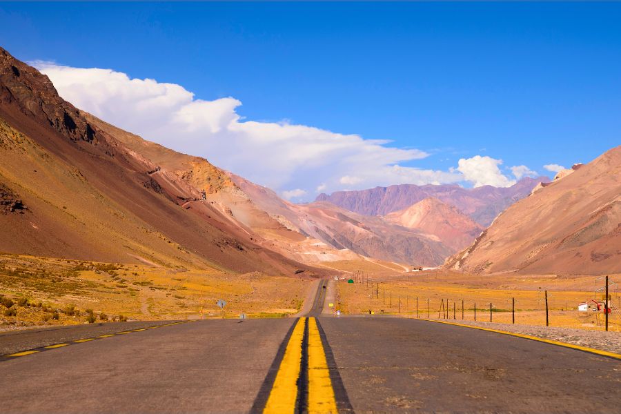 Man Driving a Rental Car